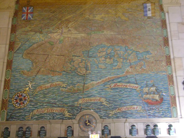 Breuckelen mosaic. Craig Nelson, 2012.