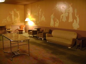 Lounge area. C. Nelson, 2013.