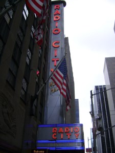 The famous marquee. C. Nelson, 2013.