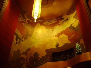 Ezra Winter's stunning "Fountain of Youth" mural in the lobby. C. Nelson, 2013.