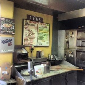 Even the  working pizza station is a thing of beauty and looks preserved from a museum. Craig Nelson, 2014.